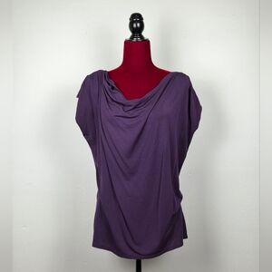 Encircled The Evolve Top In Purple (Size L)